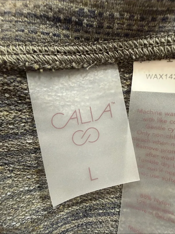 CALIA Hike Collection High-Waist Green/Heather Gray Leggings Size Large - Image 14