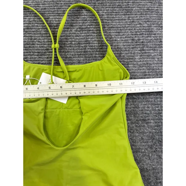 Andie Swim The Makena One Piece Swimsuit Avocado Green Lime Sporty XS AO467 - Image 3