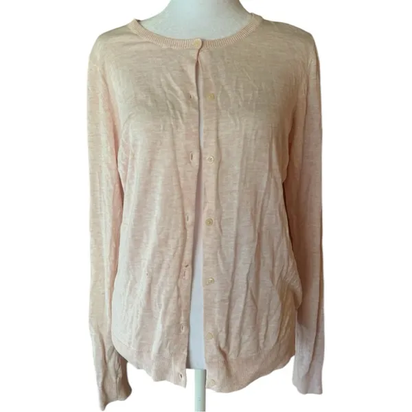 Old Navy Elegant Women's Buttoned Down Sweater Sz M - Image 2