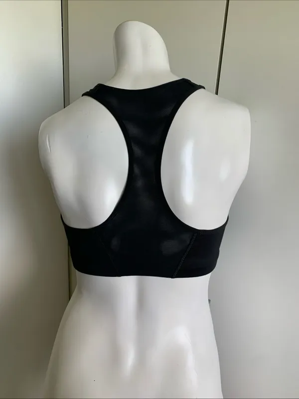 Nike size small wireless black pullover Racerback sports bra - Image 3