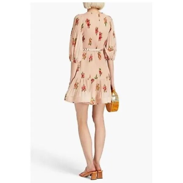 NWT zimmermann pleated floral dress AU0 - Image 3