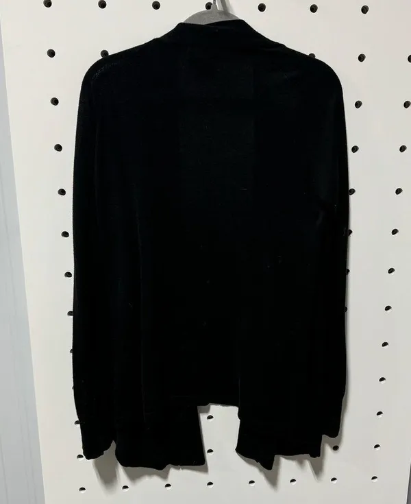 Express Women Black Long Sleeve Shrug Cardigan Size M - Image 3