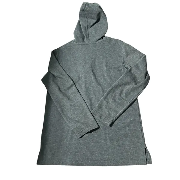 Disney Winnie The Pooh‎ Women's 1/4 Zip Hooded Pullover Size Medium Gray - Image 6