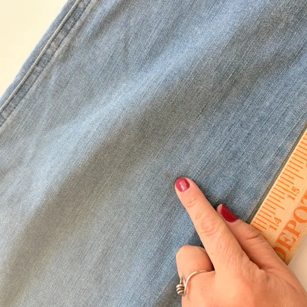 Madewell Pull-On Utility Jeans Women Size S Light Blue Elastic‎ Waist DM4635 - Image 10