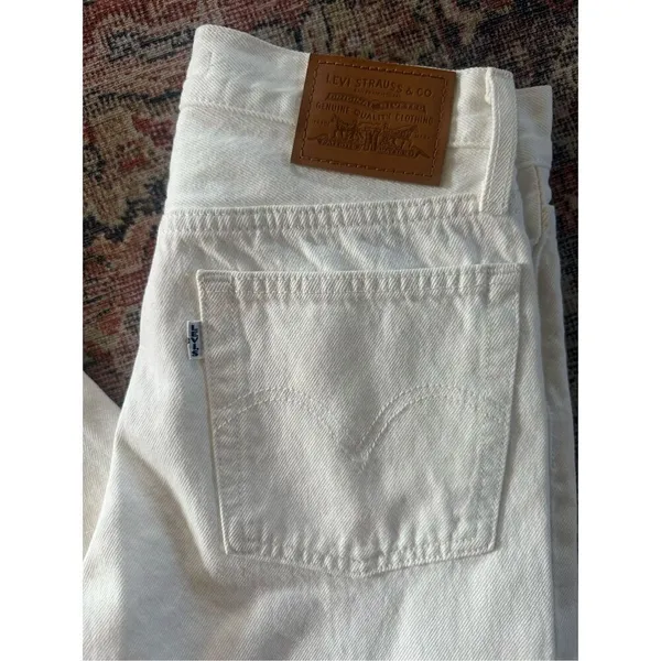 Levi’s 501 Straight Leg Jeans - White - 26 - Image 7