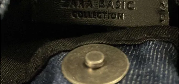 ZARA Mini Denim Backpack - Image 3