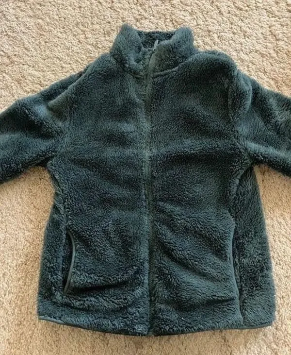 Primark Cares Fluffy Yarn Fleece Full-Zip Jacket Good condition, no flaws other than general wear. - Image 2