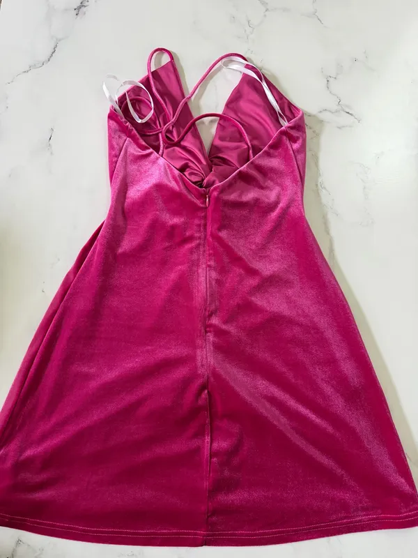 Revolve Velvet Dress Mini - Image 7