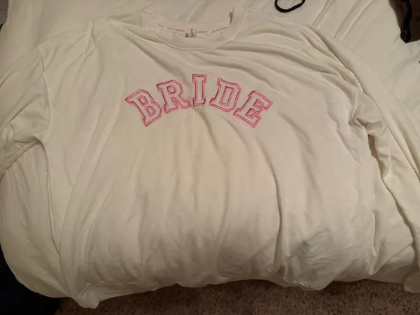 Bride sweatshirt White Size L - Image 2