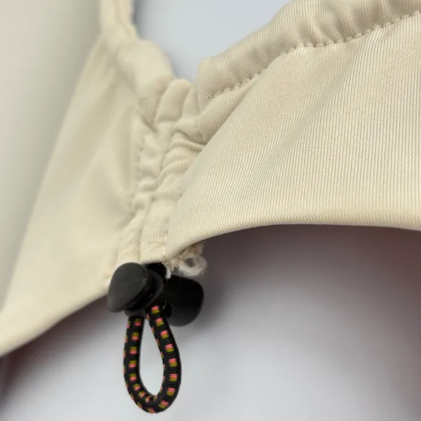Nike Explore Wild Cutout Swimsuit Womens LG‎ Beige One Piece Beach Vacation - Image 6