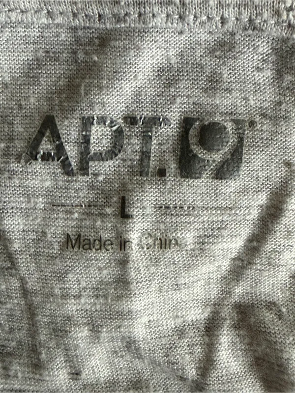 Apt. 9 Gray Shirt Size L - Image 3