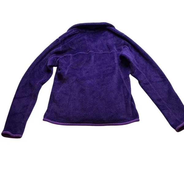 Patagonia Re-Tool Snap-T Fleece Pullover Purple Womens Small 25442 - Image 8
