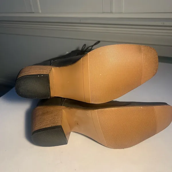 Boots Boots lace up size 8 western moto giddyup boots NEW festival - Image 5