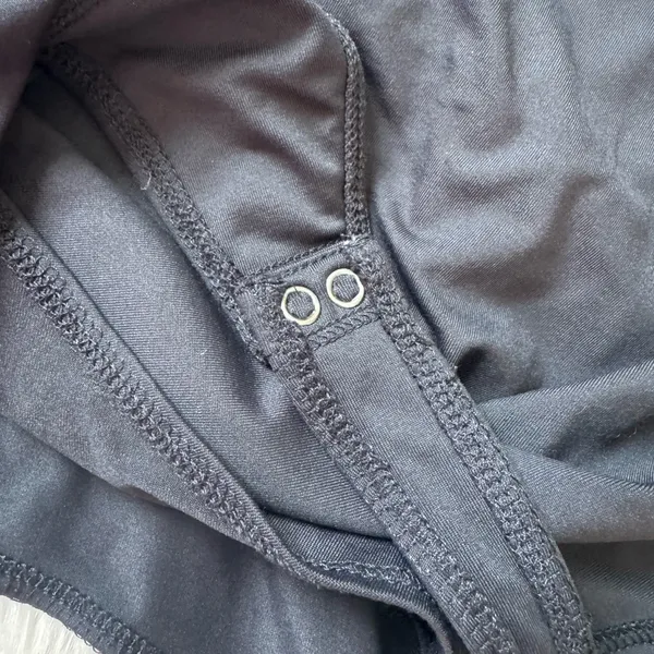 Abercrombie and Fitch Size L SoftAF Black Bodysuit - Image 4