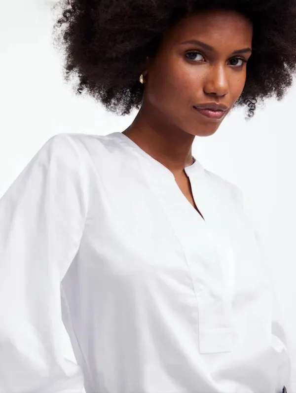 Madewell V-Neck Long-Sleeve Top - Image 6