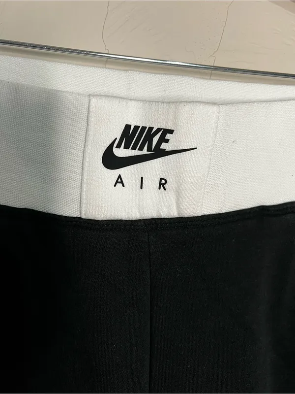 Nike Air Woman’s BB Black White Heather Colorblock HR Sweat‎ Pant Jogger Pants - Image 6