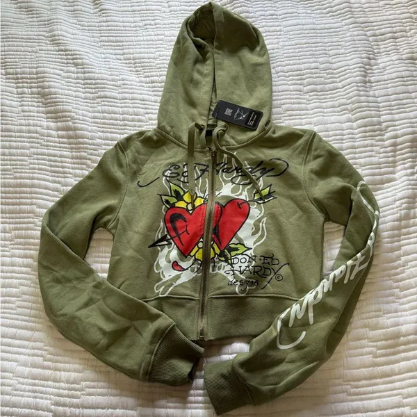 Ed Hardy - HEARTS HOODIE - Image 4