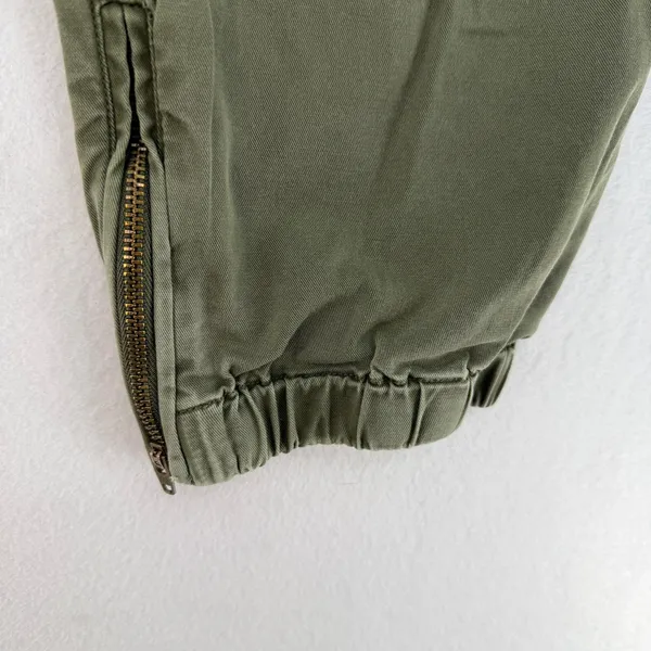 Pistola Olive Green Utility Jogger Cargo Pants Ankle Zip Size 31 - Image 6
