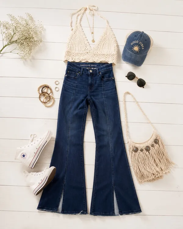 American Eagle Festival Flare Jeans - Image 2