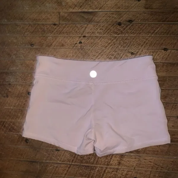 IAB MFA blush pink athletic no ride M workout booty shorts - Image 3