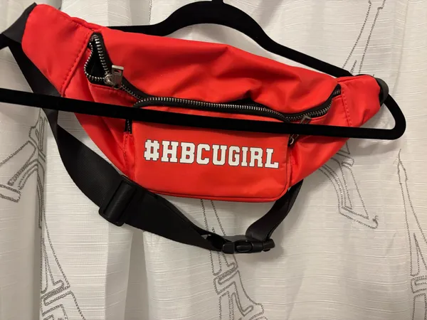 HBCUGIRL Fanny pack Red - Image 2