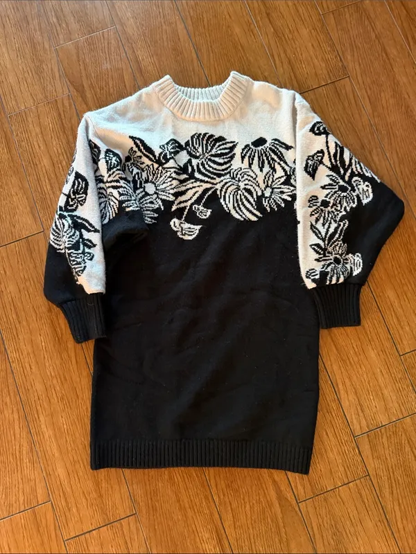 FARM Rio Surrel Garden Knit Sweater Dress - Image 2