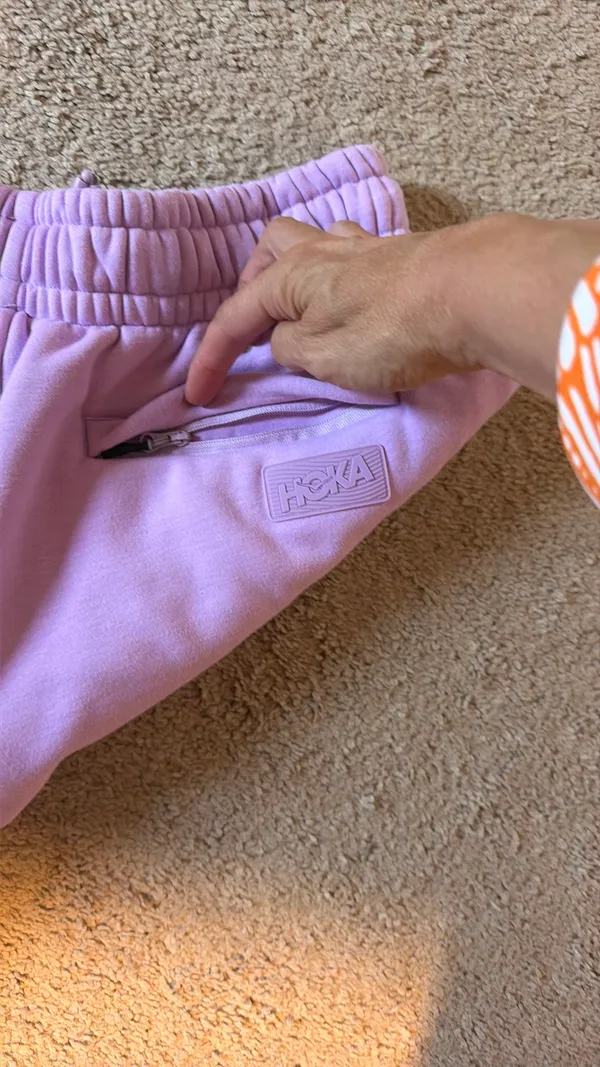 Hoka Lilac Sweatpants - Image 4