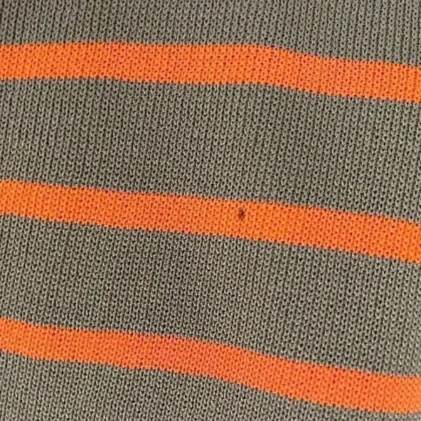 Zara Womens Brown Orange Viscose Stripes Knit Layering Tank Top SZ M # 1168 - Image 9