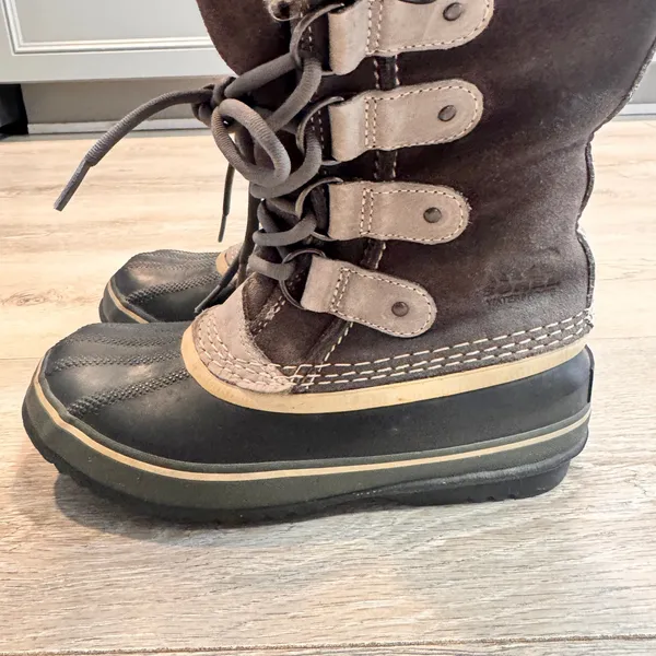 Sorel Joan of Arctic Winter Snow Boots Faux Fur Lined Waterproof Lace‎ Up Sz 5.5 - Image 7