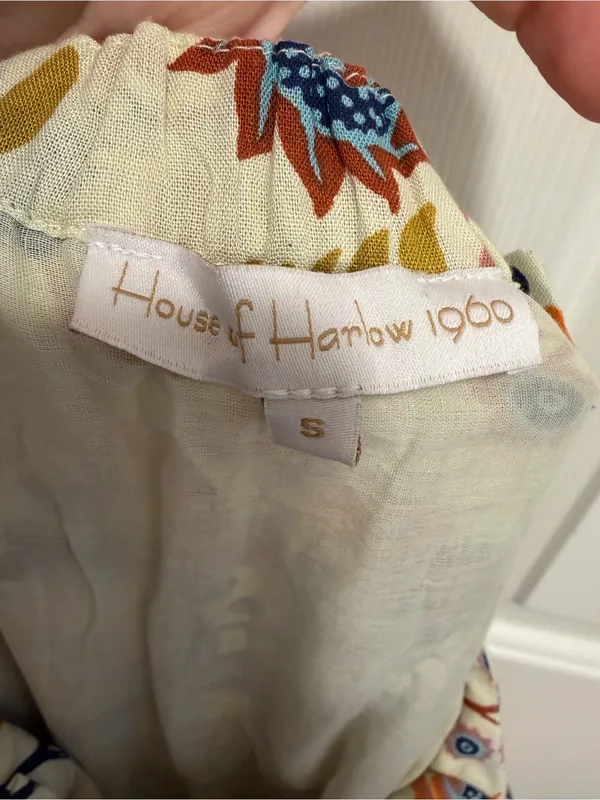 House of Harlow 1960 Molly Ivory Maxi Dress Size Small - Image 4