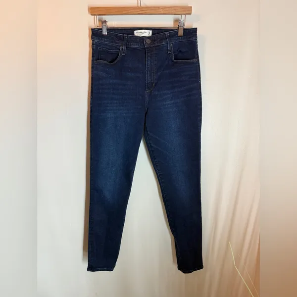 Abercrombie & Fitch Jeans Womens 30 10R High Rise Super Skinny Ankle Curve Love - Image 5