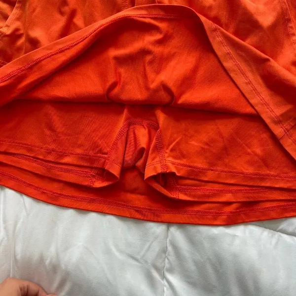 Tail Activewear Skirt Skort Orange Pull On‎ Womens L/XL Tennis Golf Pickleball - Image 3