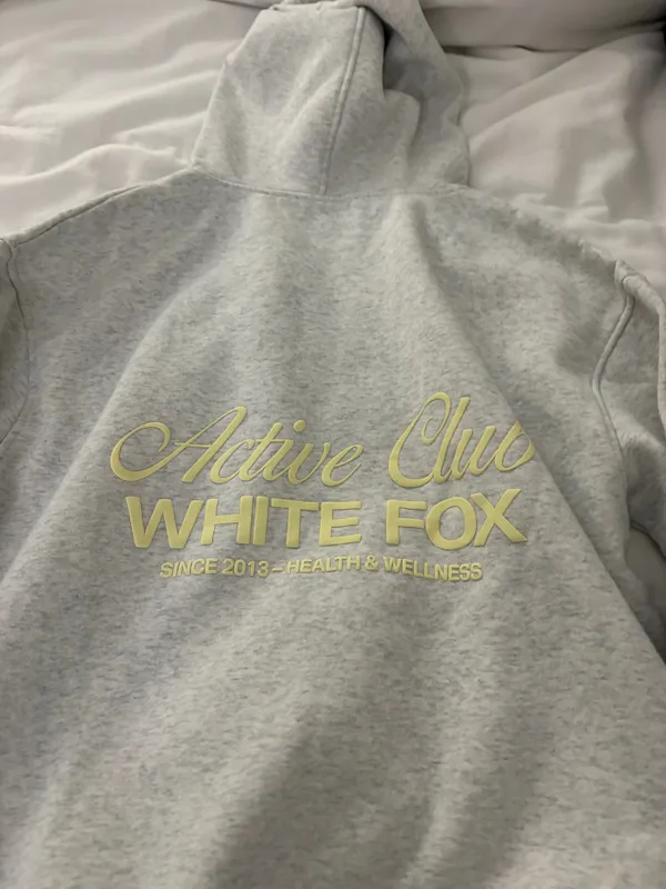 White Fox Boutique Active Club Oversized Hoodie - Image 11