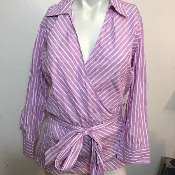Chaps stretch wrap blouse!  - Image 2