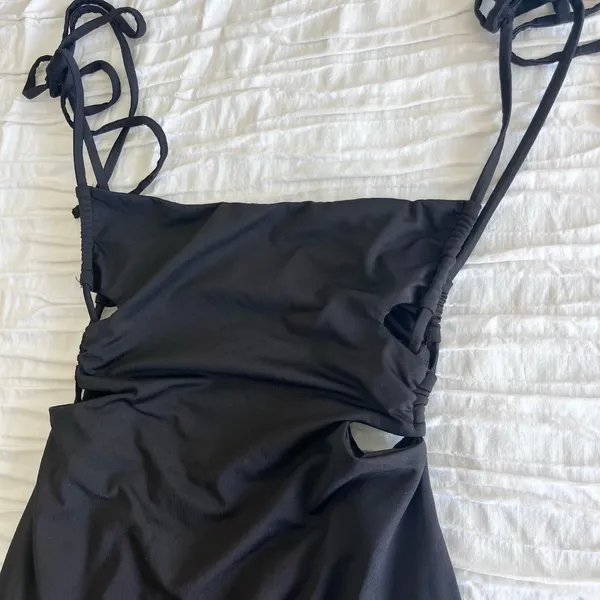 Princess Polly Dress Black Mini - Image 2
