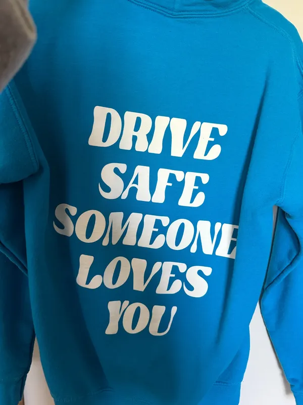 Hoodie Blue - Image 2
