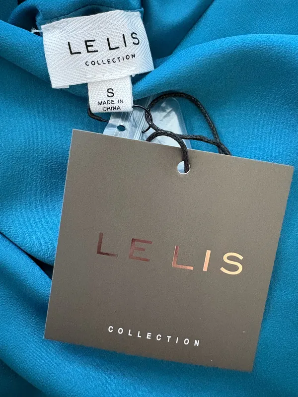 Le Lis Strapless Satin Dress - Image 4