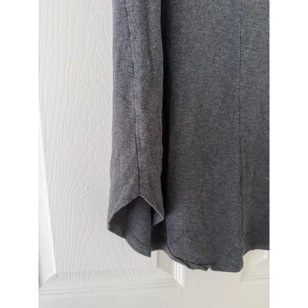 Strapless Maxi Skirt Dress Dark Gray Small - Image 3