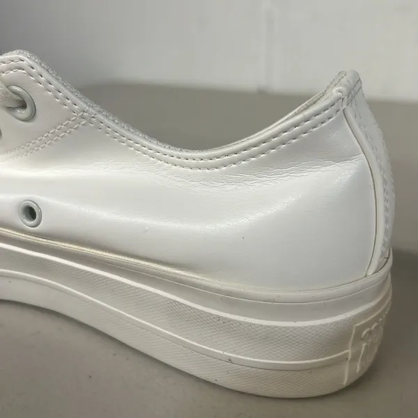 Converse CT sz10 WMN white all star lift platform sneaker shoe 564429c - Image 8