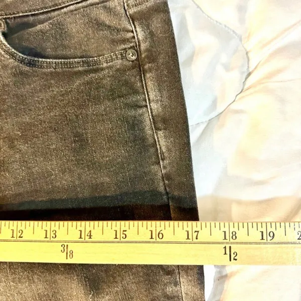 American Eagle Jeans Size 10 Regular Inseam 30 inches Black Boot cut - Image 5