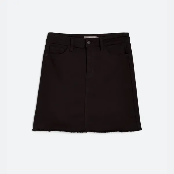 Just USA Black Denim Mini Skirt NWT Size L - Image 4