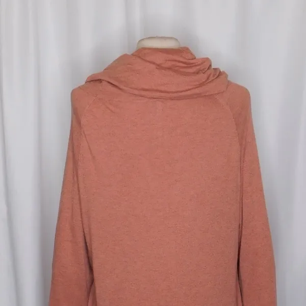 JOIE‎ Wesley Cowl Neck Slouchy Sweater Heather Pale Clay Pullover Knit Medium - Image 7