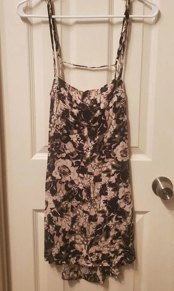 Free People Intimately People Floral Dress Green and Pink Size Small - Image 3