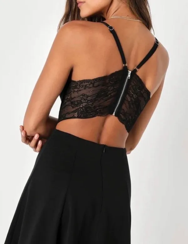 Lulus Mini Dress Lace - Image 2