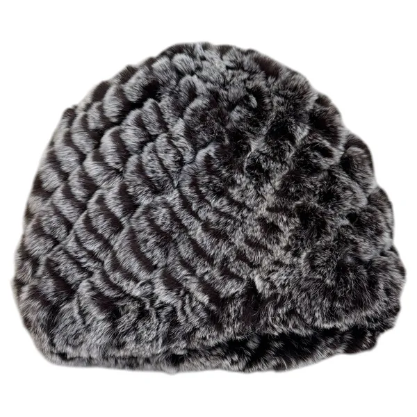 Unbranded Reversible Knit Beanie Faux Rabbit‎ Fur Hat in Chocolate Brown Cozy - Image 3