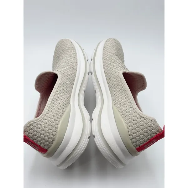 Skechers GoWalk Arch Fit Stretch Fit Slip On‎ Sneakers Beige Size 8.5 - Image 7