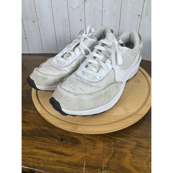 Nike Size‎ 8 Waffle Debut Running Shoes Womens White Swoosh Casual Sneakers Gym - Image 2