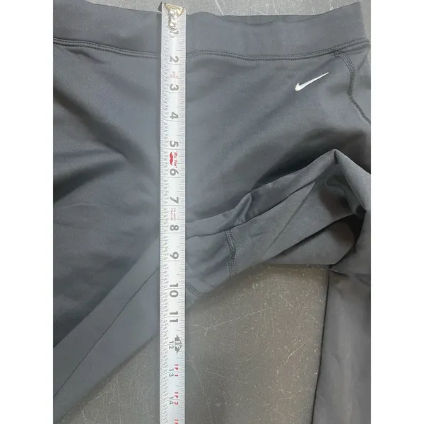 Nike Dri-FIT Running Straight Pants Womens S Black Reflective Athletic NWT - Image 14