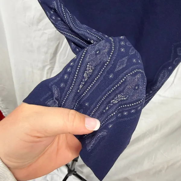 Wolford NWOT‎ $175 Women's Navy OM Sleeveless Seamless Top XS - Image 7