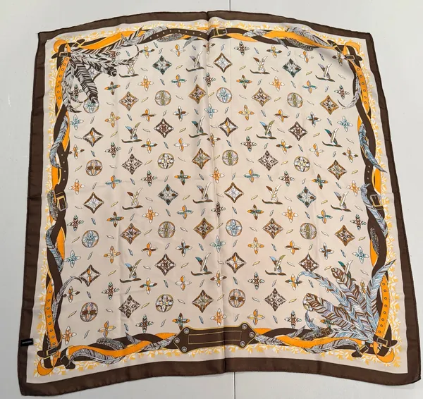 VINTAGE | Classic, square scarf Multiple - Image 9